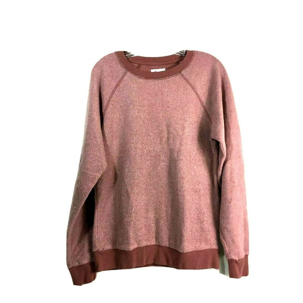 Feat BlanketBlend Womens Pullover Crewneck Sweatshirt Unisex Small Cayenne Red